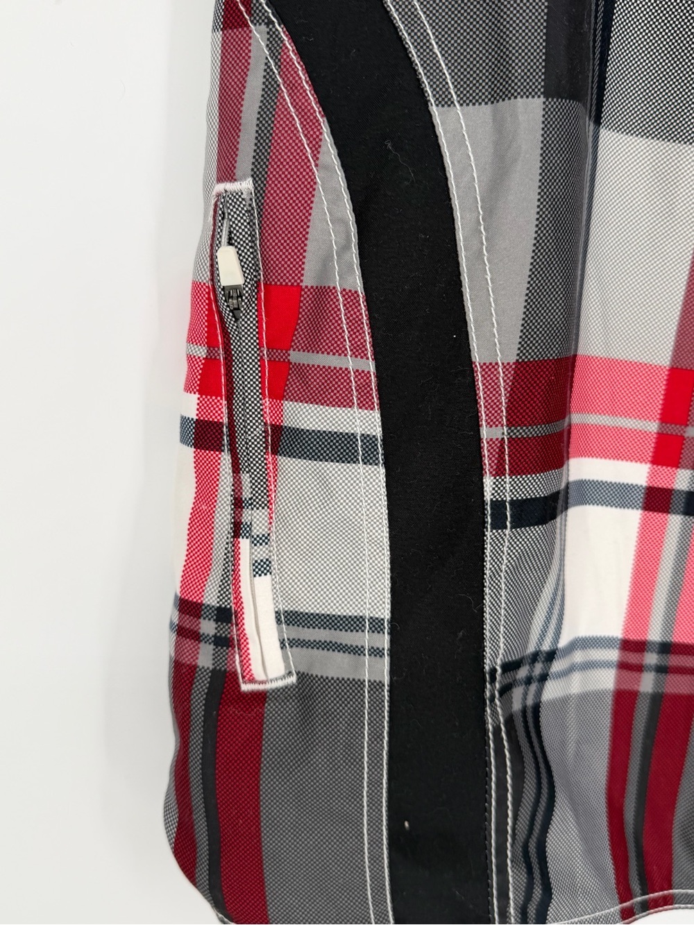 OP Plaid Board Swim Trunks - Picture 4 of 6